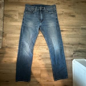Levi’s men’s jeans 31 x 30 513 slim straight